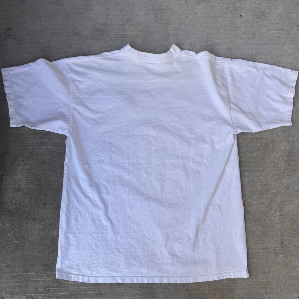Vintage Planet Hollywood Nashville T-Shirt Mens XL White 90s Single Stitch USA - Picture 6 of 6
